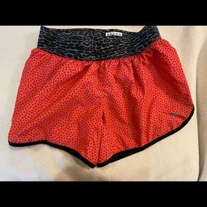 Girls NIKE shorts with Cheetah print